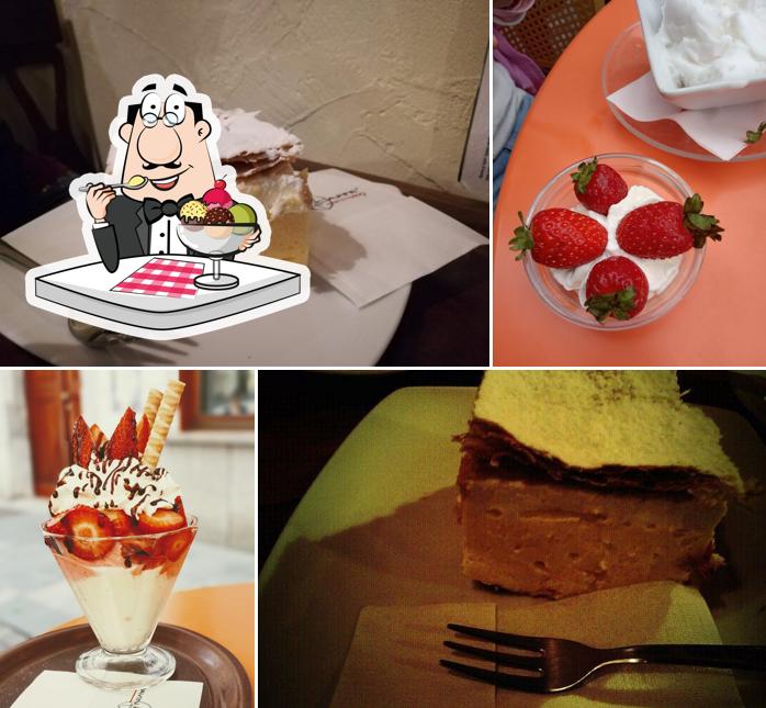 Slaščičarna pri vodnjaku propone un'ampia selezione di dolci