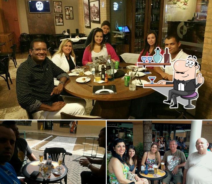 O interior do Chopp Time