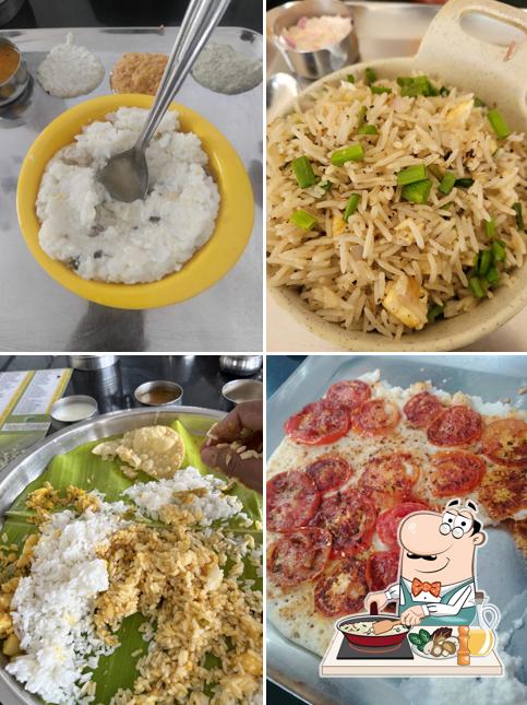 Fried rice at Nandanam Pure Vegetarian Restaurant
