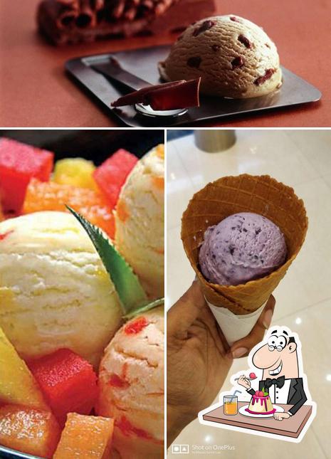 Naturals Ice Cream provides a number of desserts