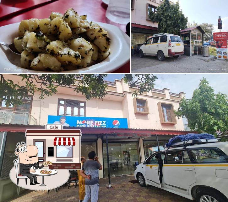 Check out the photo showing exterior and food at New Pahalwan Sweets and Restaurant
