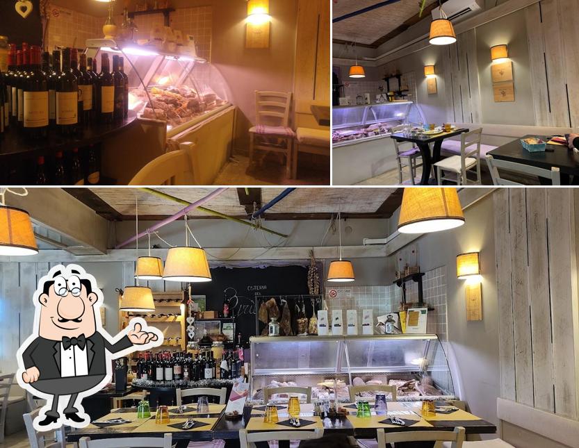 Dai un'occhiata agli interni di Osteria del Grillo