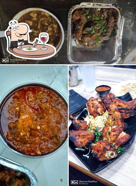 Food at Red Chilly Family Restaurant