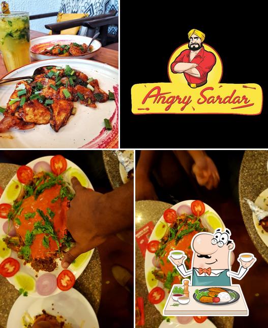 Meals at Angry Sardar Courtyard