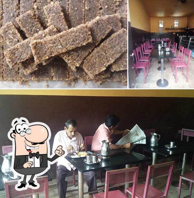 The interior of Arigas Tea cafe