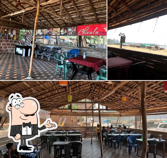 The interior of Chivala Shack, only beach side shack in Malvan