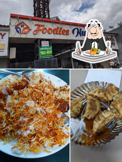 Check out the photo displaying food and exterior at Foodies Hub ( Hinjawadi phase-2 )