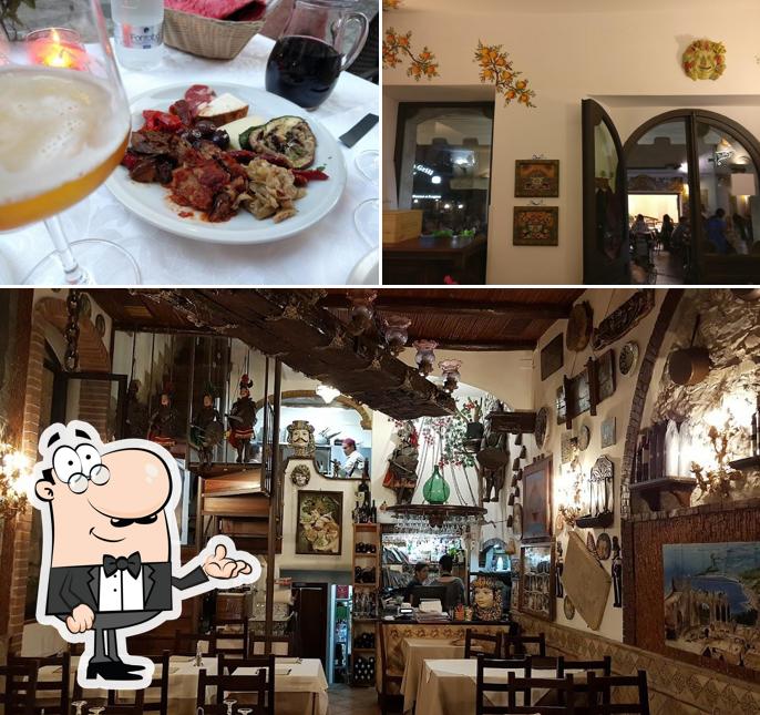 La interni e alcol del ristorante