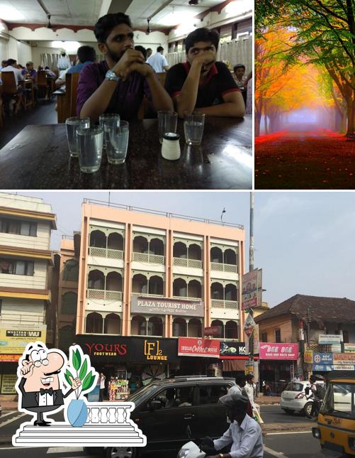 Take a look at the photo displaying exterior and bar counter at Indian Coffee House, Fort Road