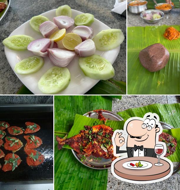 Food at New Shetty Lunch Home