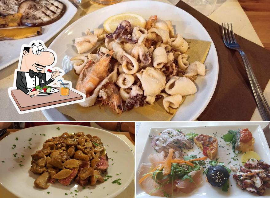 Cibo al Ristorante Trattoria Pizzeria Il Cedrino