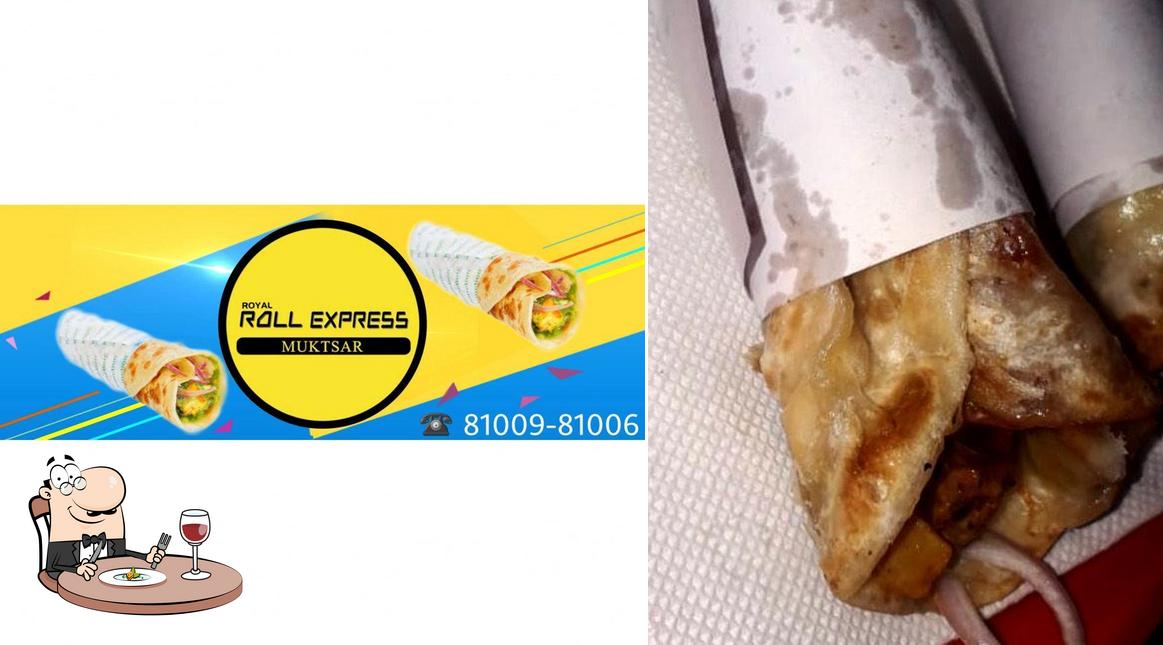 Food at Royal Roll Express Muktsar