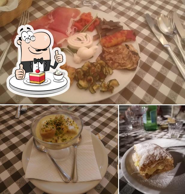 Trattoria da Fifina propone un'ampia gamma di dolci