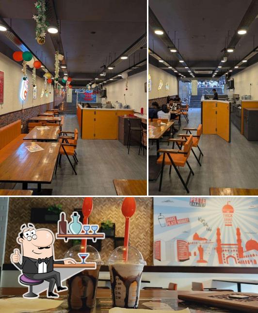 The interior of The Thick Shake Factory