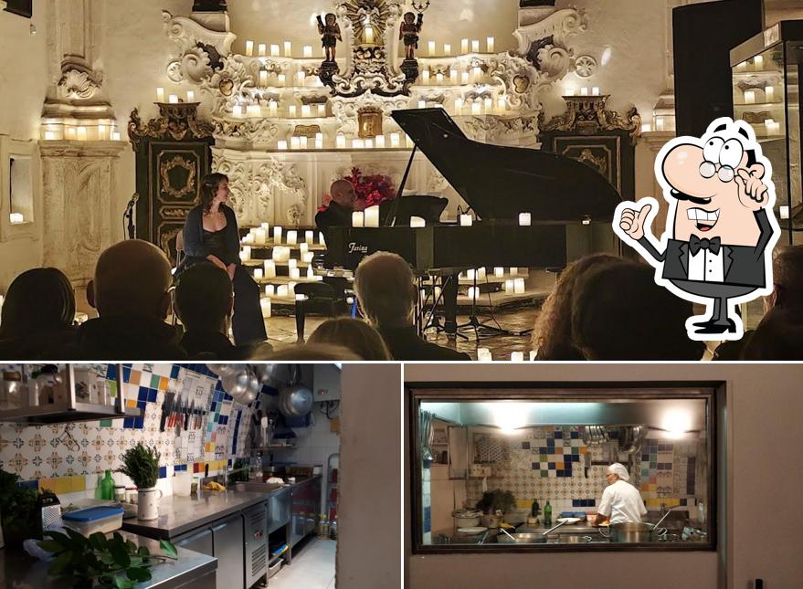 Dai un'occhiata agli interni di Osteria Monacelle