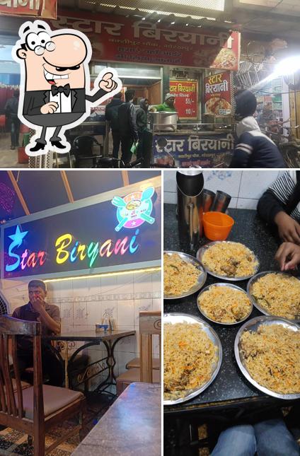 The interior of Star Biryani Restaurants