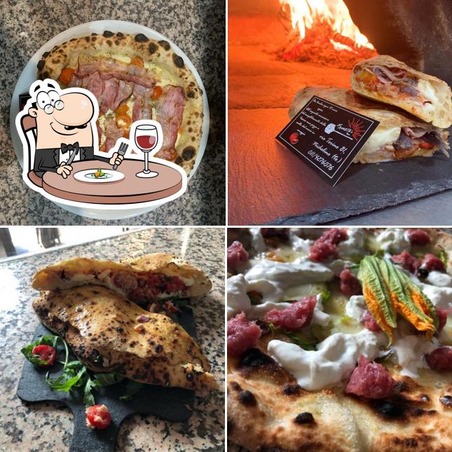 Platti al Amata's Pizza