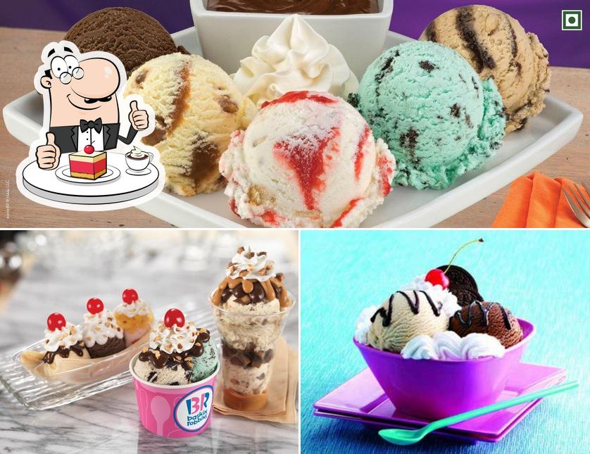 Baskin Robbins - Ice Cream Desserts provides a range of sweet dishes