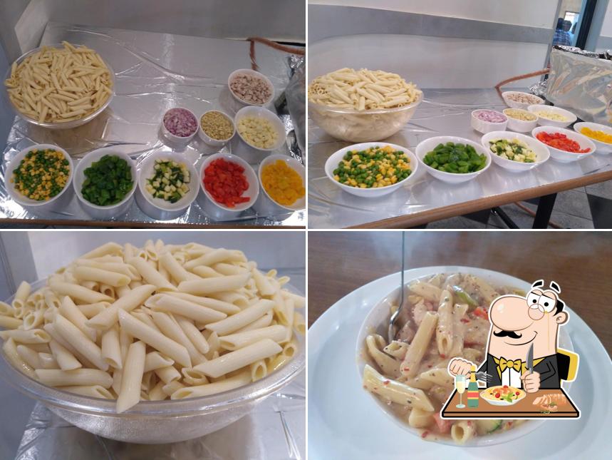 Food at Blackboard Cafe
