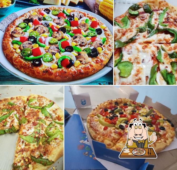 At Domino's Pizza Greater Kailash, New Delhi, you can get pizza