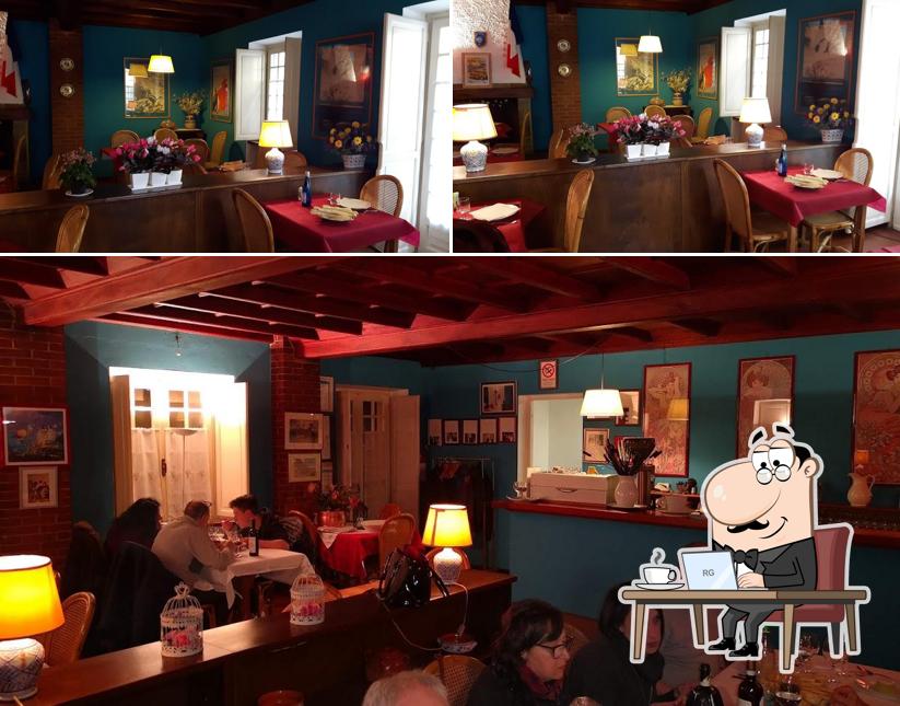 Gli interni di da Renzo - La Trattoria