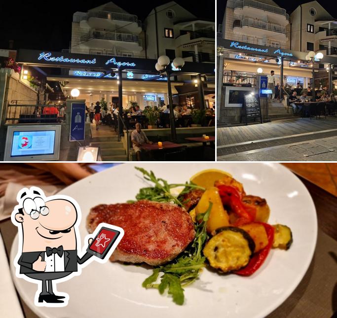 Gli esterni di Restaurant Agora
