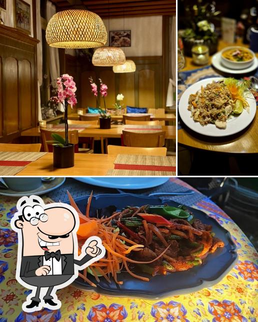 Restaurant Ahan Thai si caratterizza per la interni e cibo