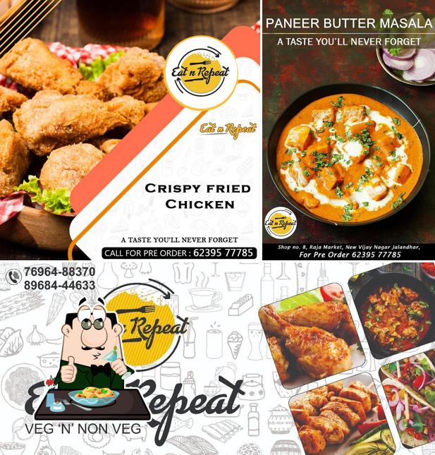 Food at Eat n Repeat, Jalandhar