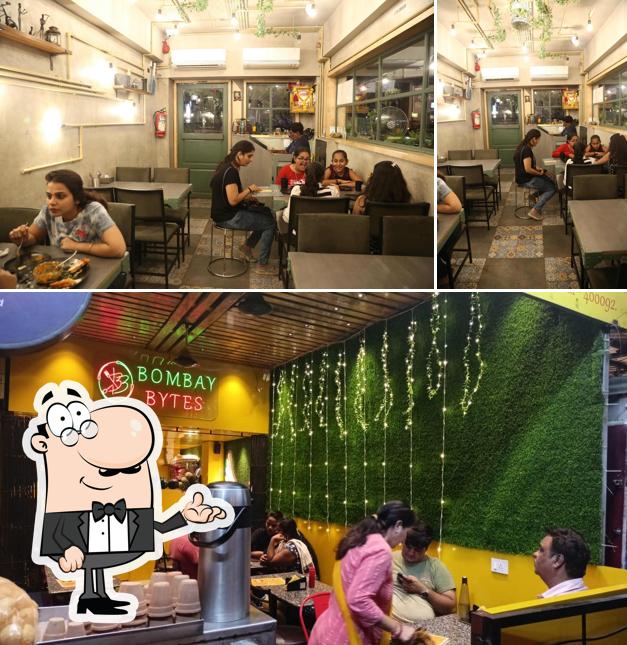 The interior of Bombay Bytes