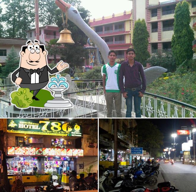 Check out how HOTEL 786 Bilaspur (since 1996)The Real Taste Of Non-veg looks outside