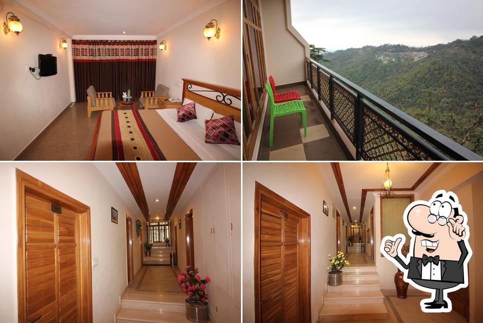 The interior of Hotel Asian Plaza - Mcleodganj