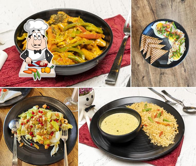 Bibimbap at Muscleholics Hoshiarpur - The Healthy Food Cafe