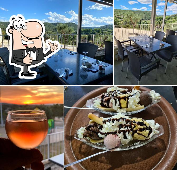 Bar Restaurant pizzeria À la bonne franquette : Camping Le Barralet