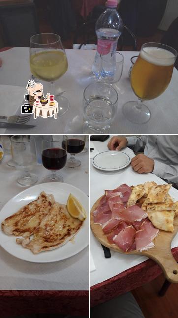 Tra le diverse cose da Ristorante Pizzeria Dei Franceschi si possono trovare la cibo e birra