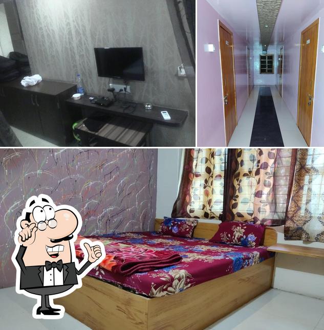 The interior of SHREE NIMBESHWAR GUEST HOUSE SANDERAO