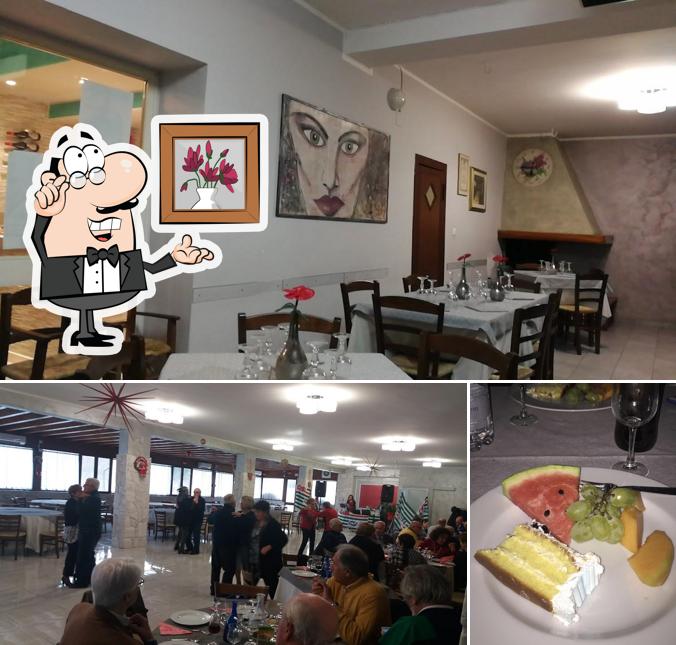 La foto di interni e cibo da Ristorante La Vigna