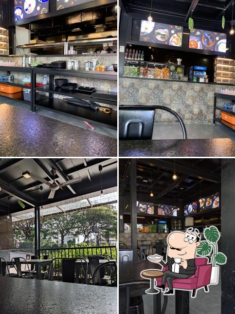 The interior of Thaal Kitchen