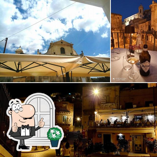 La foto di esterno e birra da Trattoria Agli Archi