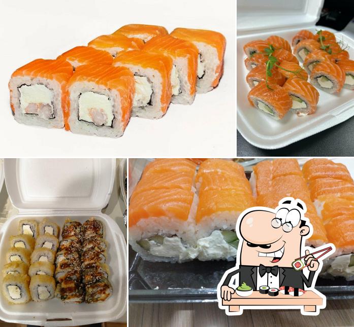Les sushi sont offerts par Fox-roll