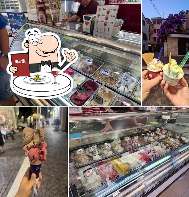 Cibo al Gelateria Eis Meeting