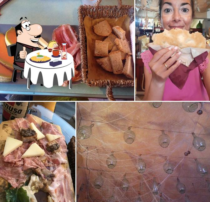 Piatto di formaggi al La Mangiatoia