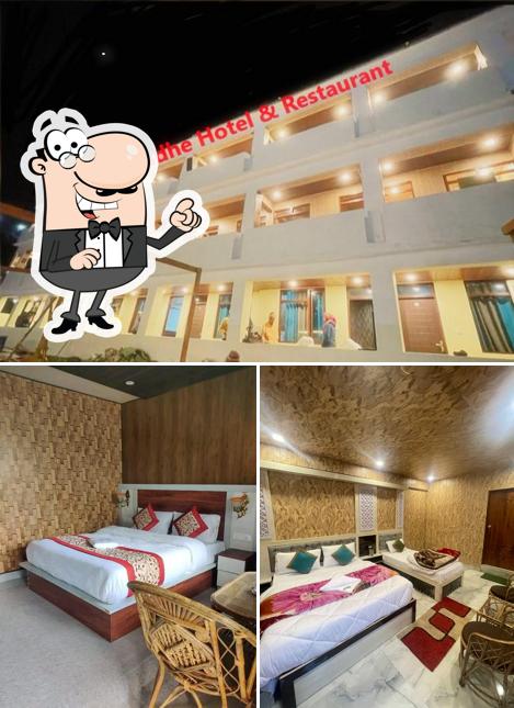 The photo of Om Radhe Hotel & Restaurant’s interior and exterior