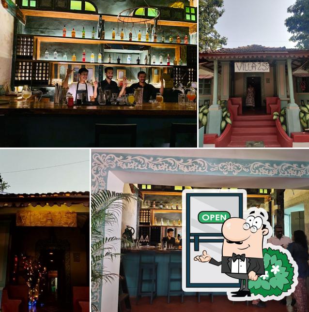 Check out how Villa 259 Taproom & Cocktail Bar looks outside