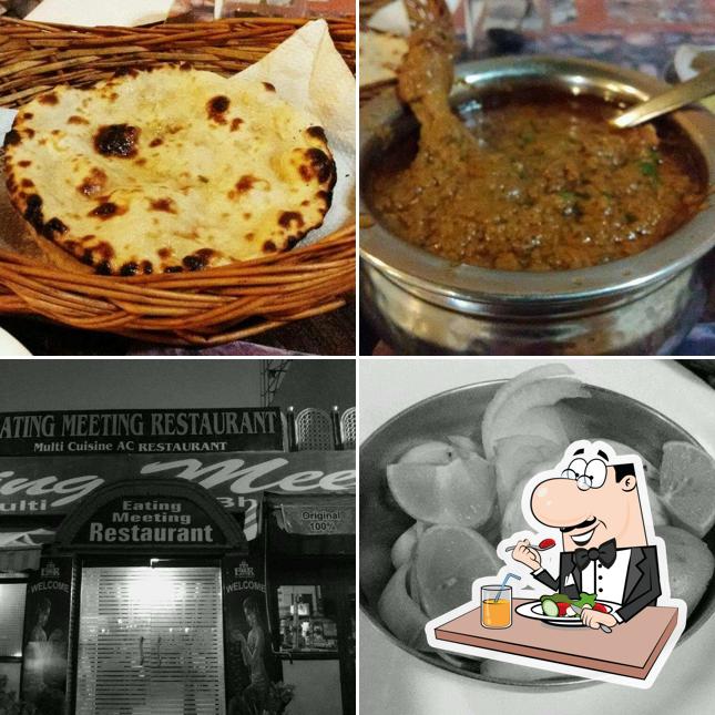 Food at Eating Meeting Restaurant