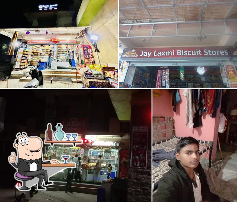 The interior of JAY LAXMI BISCUIT STORES