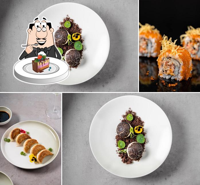 Chocolate cake at Koyo Koyo Restaurant