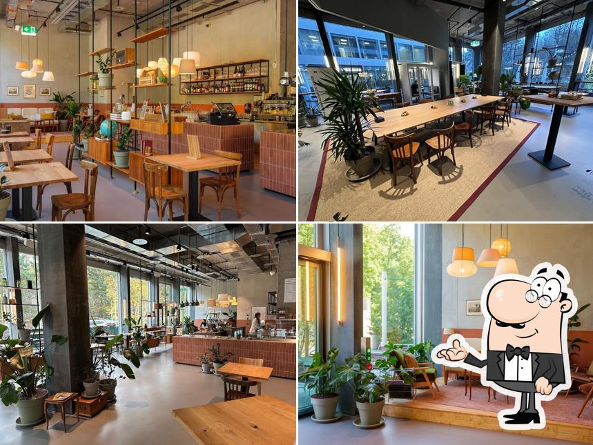 Dai un'occhiata agli interni di Novu Campus Coffee Bar