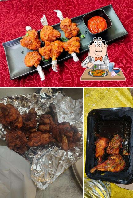 Chicken wings at Pop in Cafe