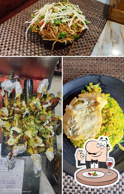 Food at New Zam zam restaurant