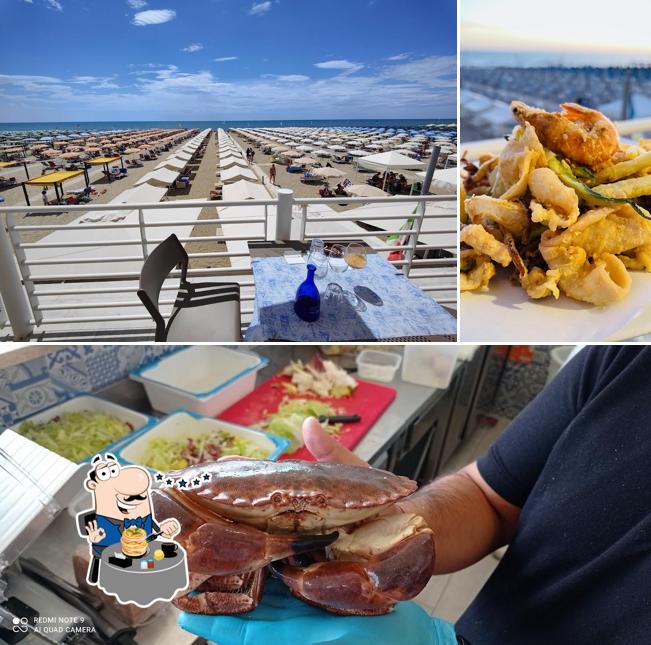 Fritto misto al Ristorante La griglia sul mare